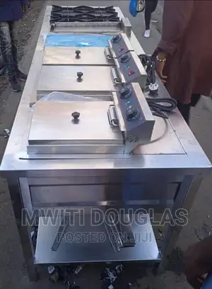 Four Burner Combined Cooker Units