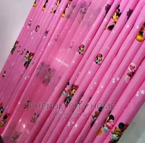 Kids Room Cartoon Themed Curtains