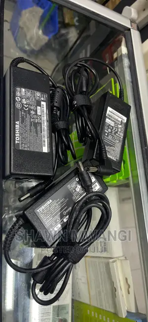Original Toshiba Laptop Adapters Both Normal and Big Pin