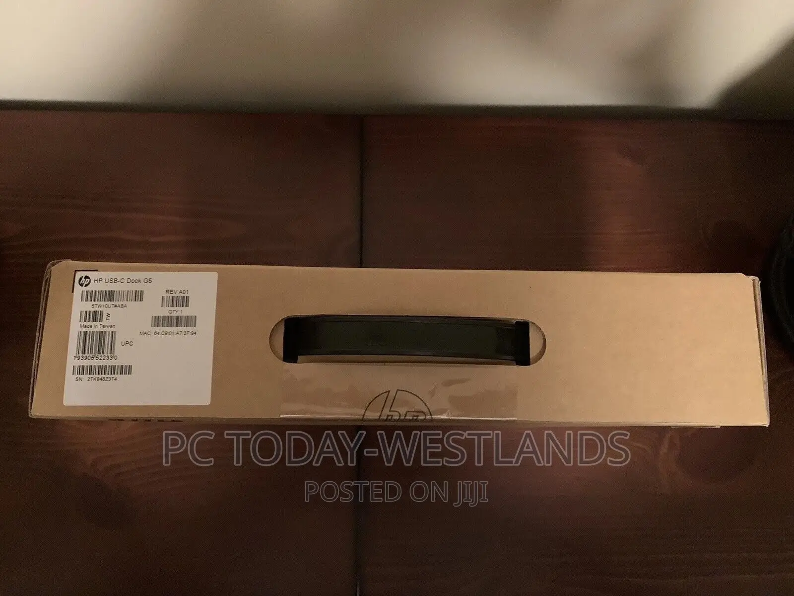 HP USB-C Dock G5, Model Number: 5TW10UT#ABA, for Notebook