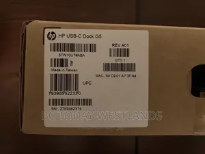 HP USB-C Dock G5, Model Number: 5TW10UT#ABA, for Notebook