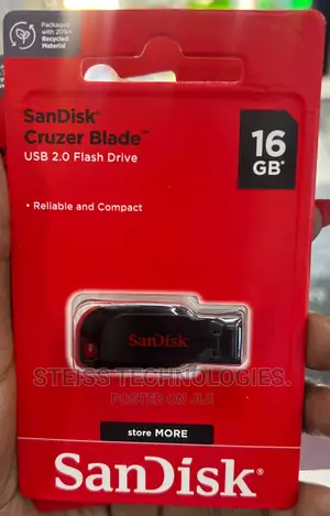 Sandisk 16gb Cruzer Blade Flashdrive.