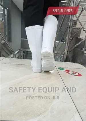White Heavy Duty Gumboots