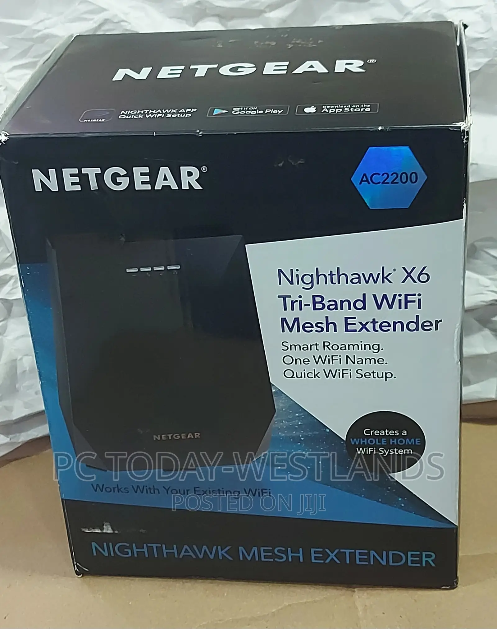 Netgear Wifi Mesh Range Extender Ex7700 Coverage Upto 2300ft