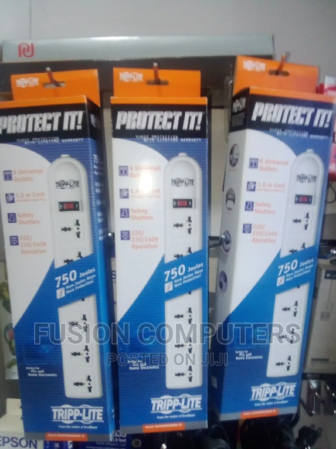 Tripp-Lite 6 Ways Extension