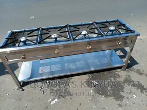 High Pressure Stainless Steel Commercial Gas Cooker.