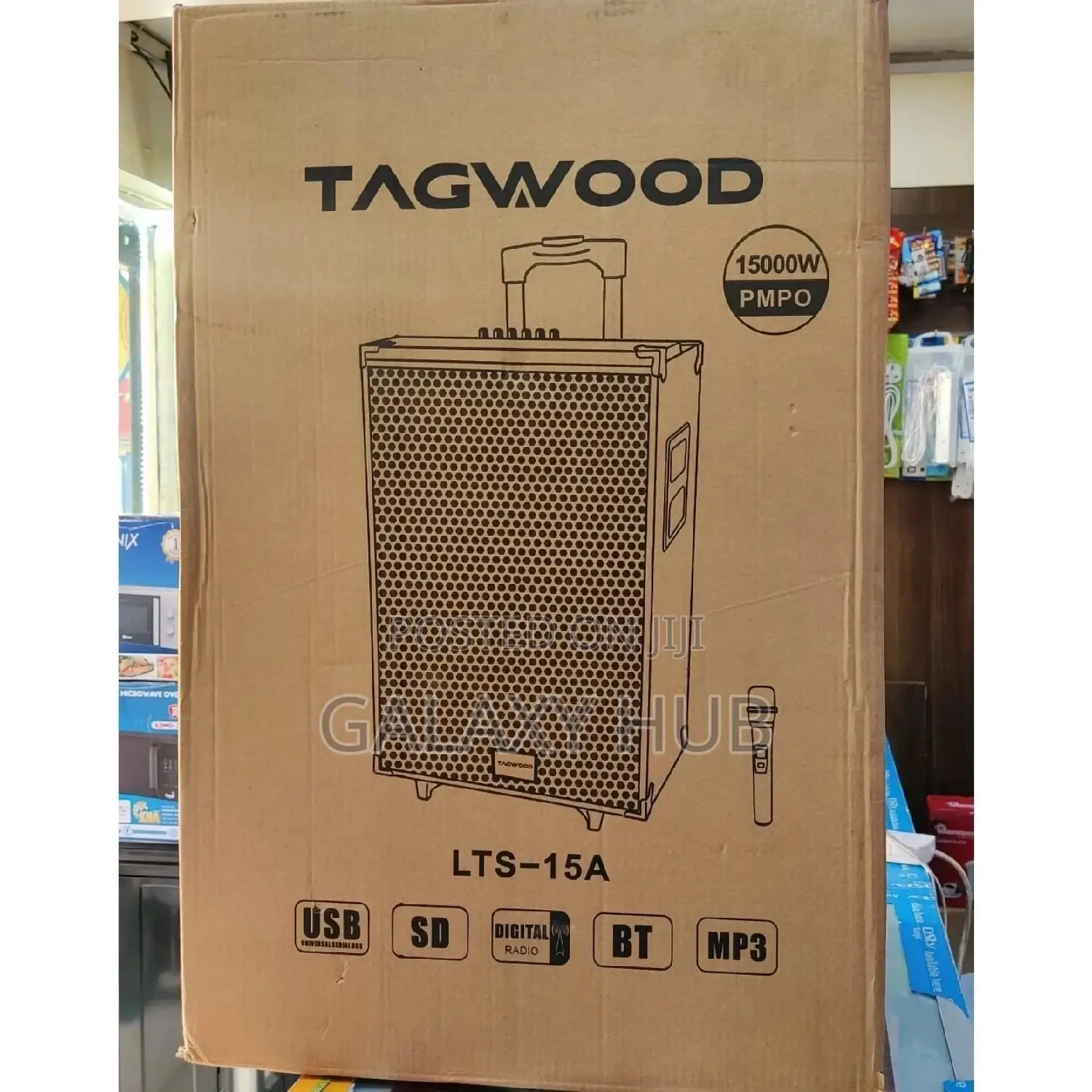 Speaker Tagwood 15"