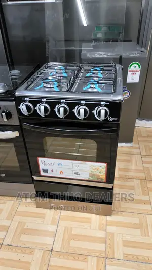 Roch Full Gas 50 by 55 Stainless Standing Cooker