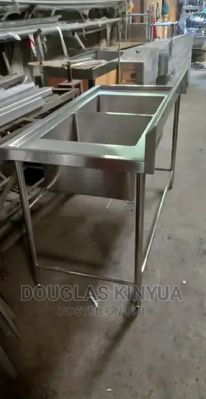 Stainless Steel Kitchen Double Bowl Sink. Kitchen Doublesink