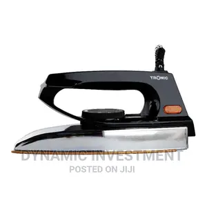 Tonic Dry Iron Box Heavy Duty Black Silver
