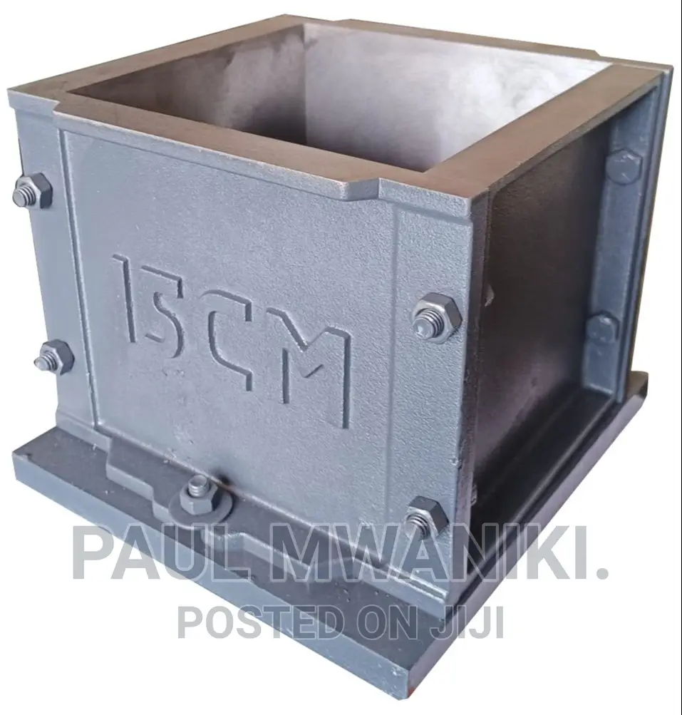 HD Concrete Iron Cube Mould 150mm X 150mmx150mm- 7"(Kgs)