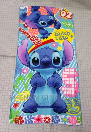 Cartoon Themed Towels