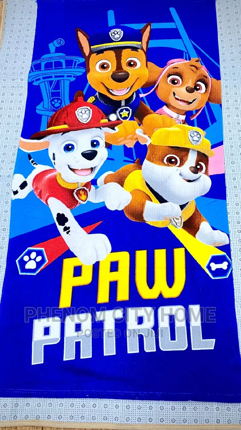 Cartoon Themed Towels