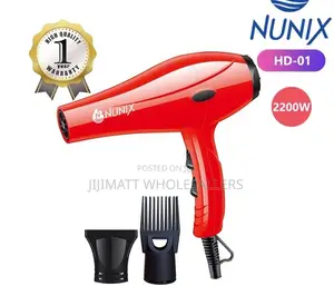 Blowdry//Hairdryer//Nunix Hd-01 Professional Hair Dryer