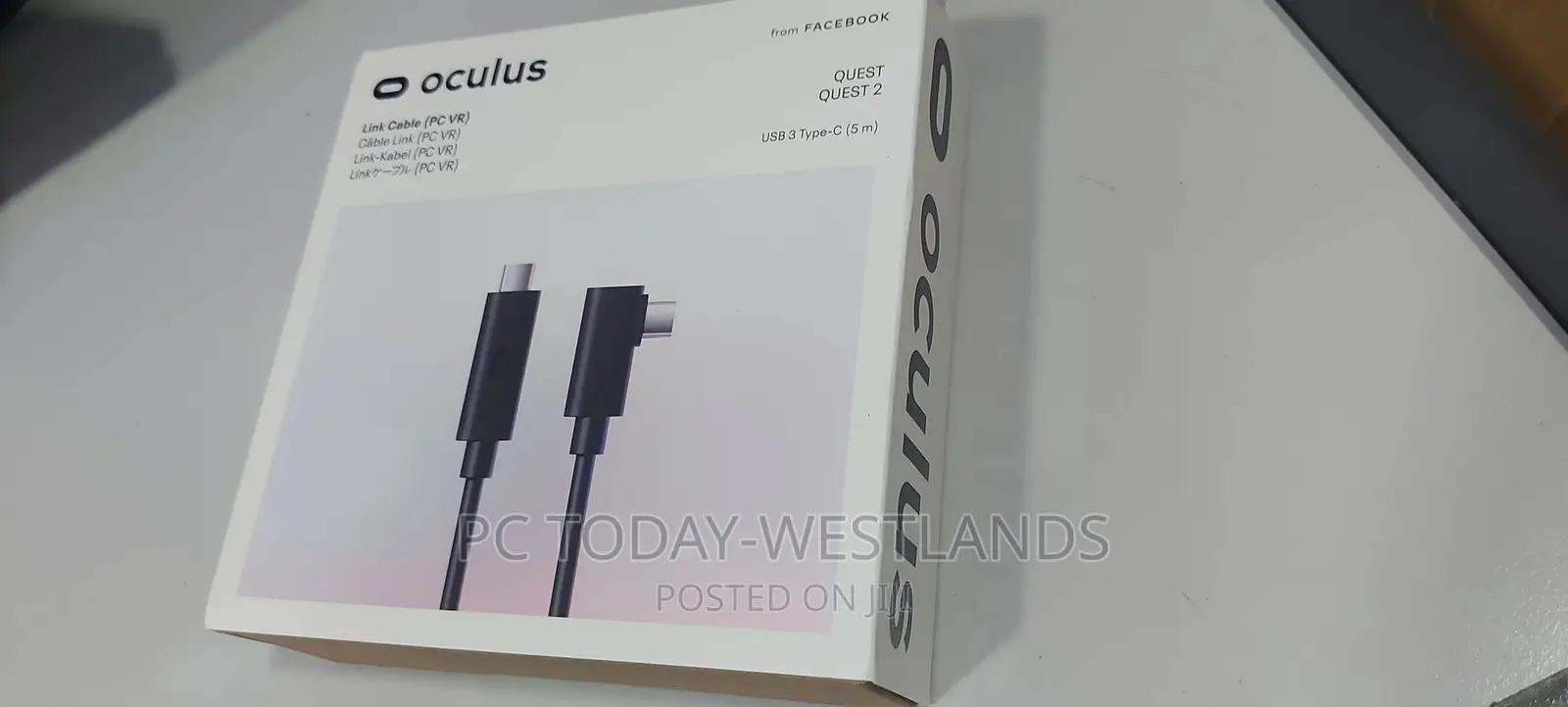 Quest (Oculus) Link Virtual Reality Headset Cable for Quest