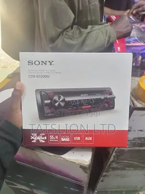 Sony Radio With CD Player , USB ,AUX Input CDX-G1200U