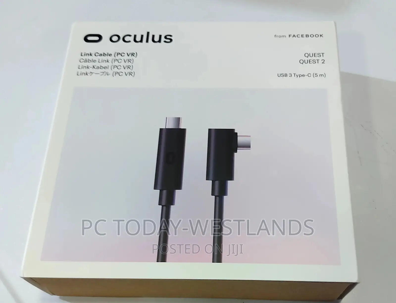 Quest (Oculus) Link Virtual Reality Headset Cable for Quest