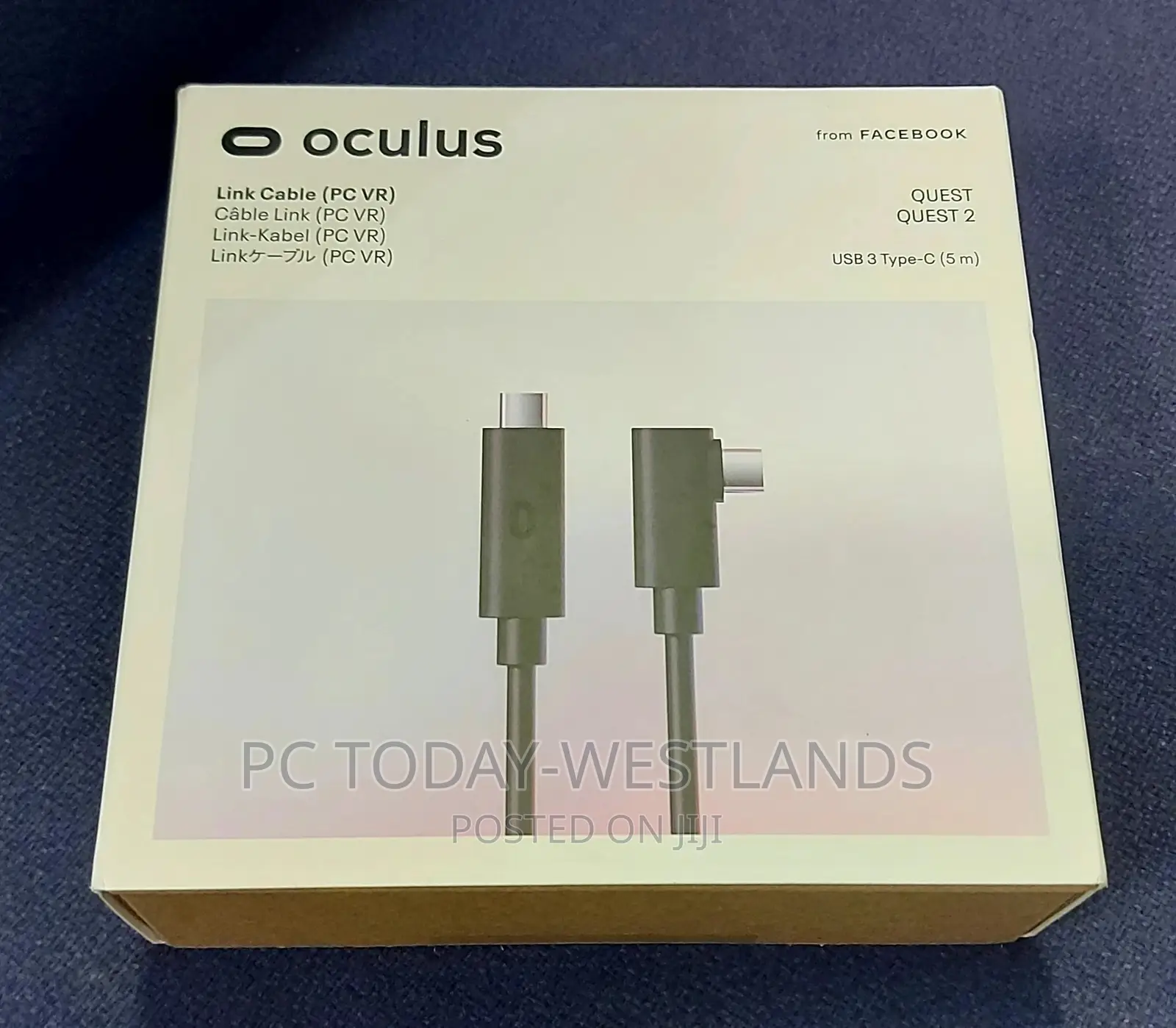 Quest (Oculus) Link Virtual Reality Headset Cable for Quest