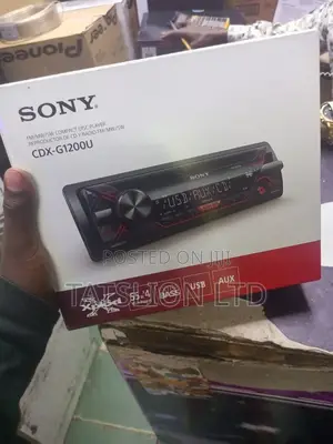 Sony Car Radio With CD Player , USB ,AUX Input CDX