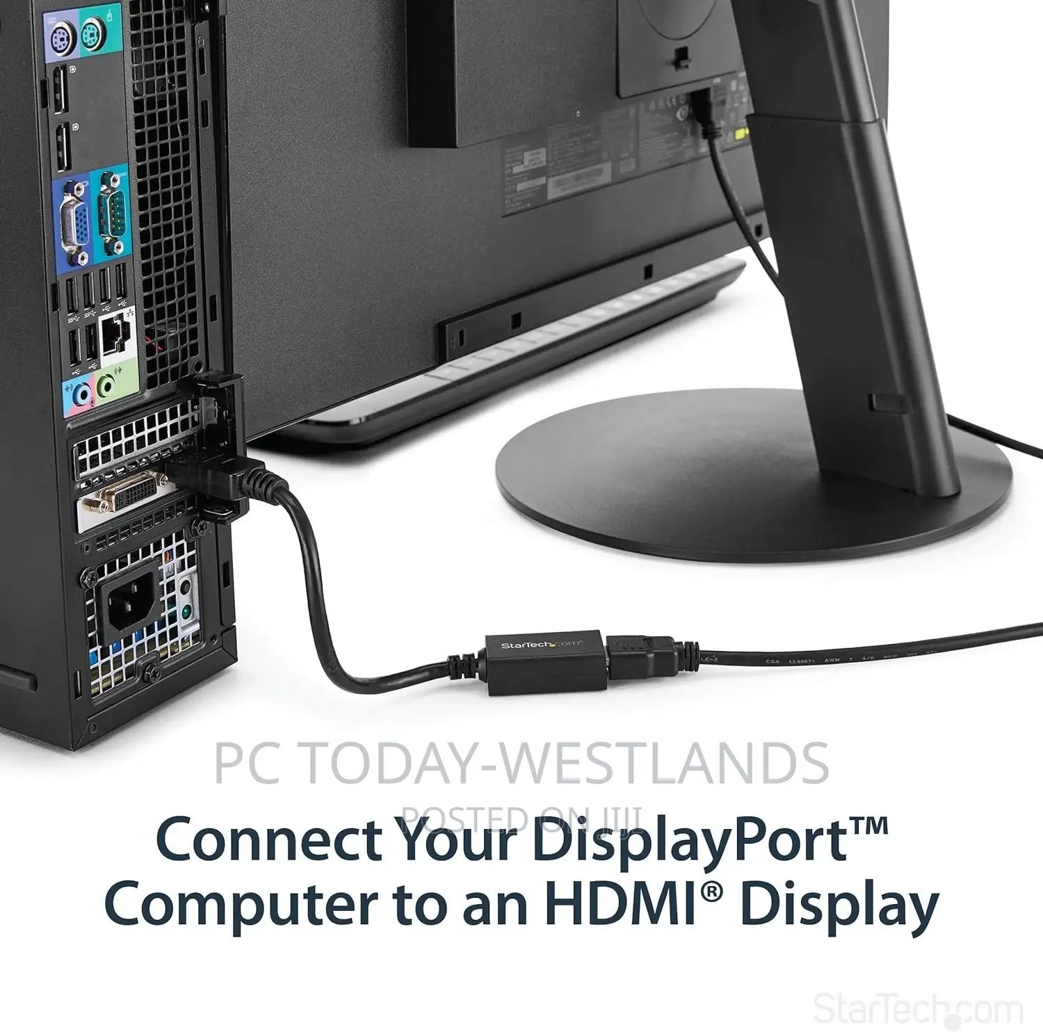 Startech.Com Displayport to HDMI Adapter - DP 1.2 to HDMI