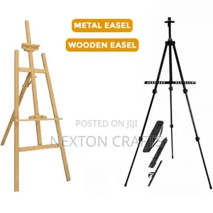Wooden / Metal Studio Easel Display Art Craft Artist