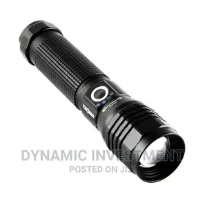 Zoomable LED Rechargeable Torch With Five Adjustable Modes