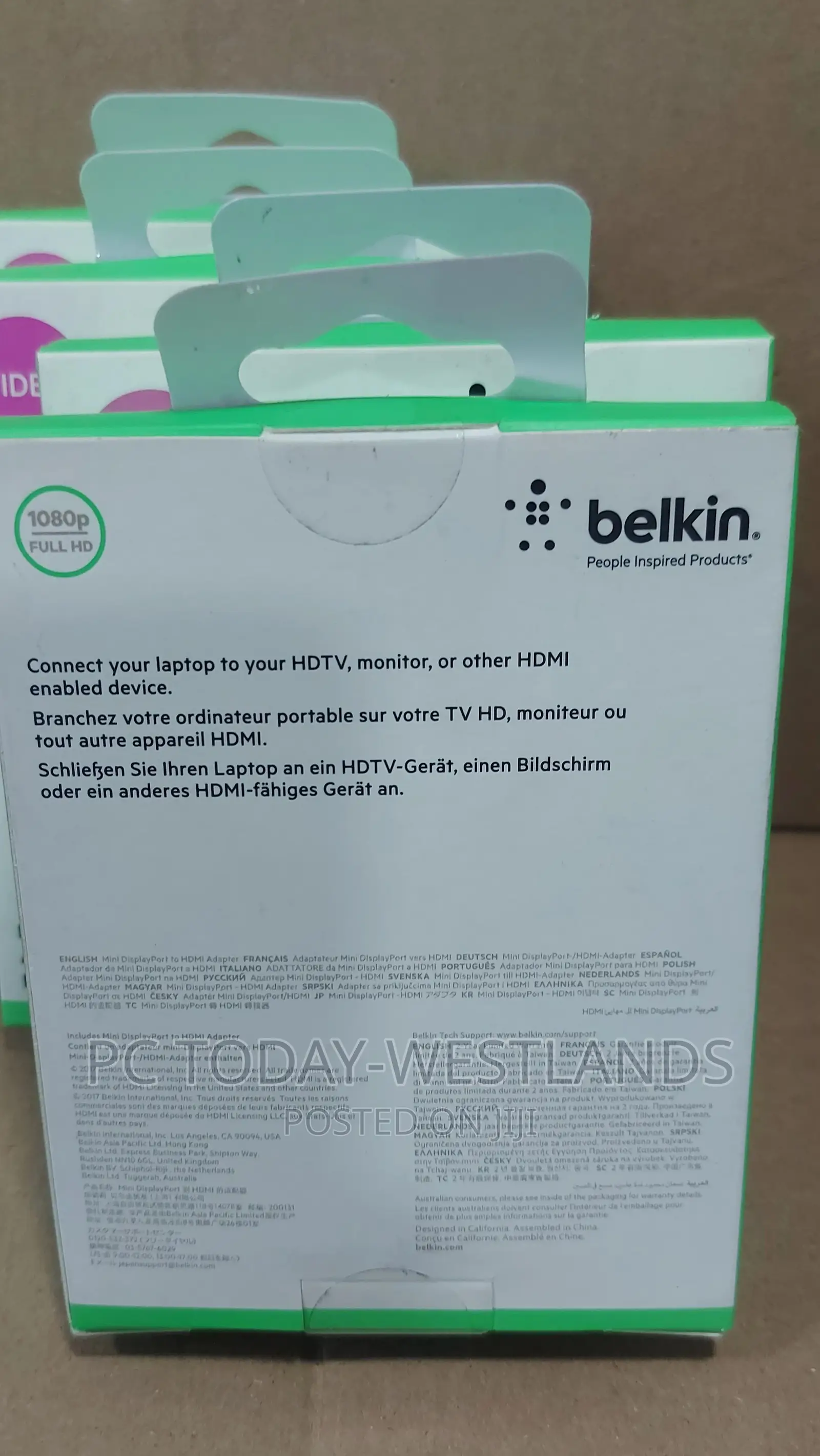 Belkin Mini Displayport to HDMI Adapter, 