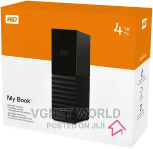 WD My Book 4TB External USB 3.0 Hard Drive