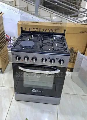 Nunix 50x55 3gas + 1electric Standing Cooker