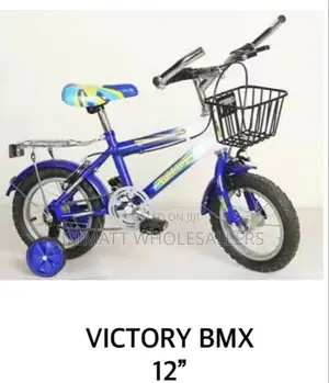 Kids Bike Size 12(Victory Lion,King Luta, Three Gun)BMX Blue