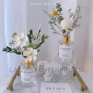 1pcs 120ml Flower Petals Reed Diffuser Natural Plant