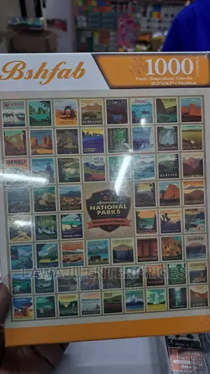 1000pcs National Park Puzzle Game