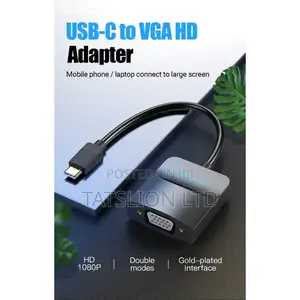 Type C to Vga Adapter New