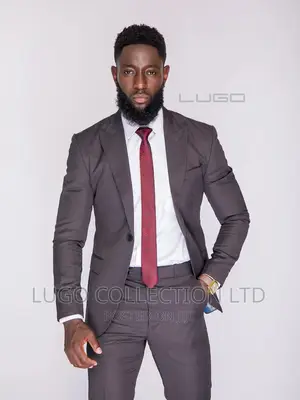 Custom Made Pinstripe Suit Merino Suit