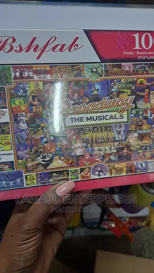 1000pcs Musical Puzzle Game for Adults