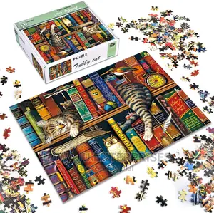 1000pcs Cat Lover Puzzle Game