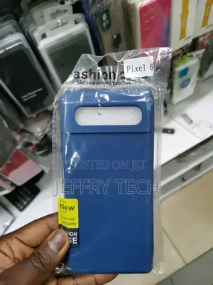 Soft Silicone Blue Case - For Google Pixel 6