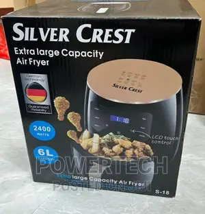 6 Litres Silvercrest Air Fryer.