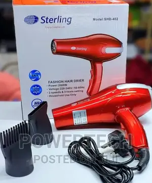 Sterling Blow Dryer - Professional Hair Drier Blow Dryer.