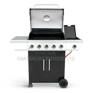 Crusade Series 5 Burner Patio Gas Braai With Side Burner