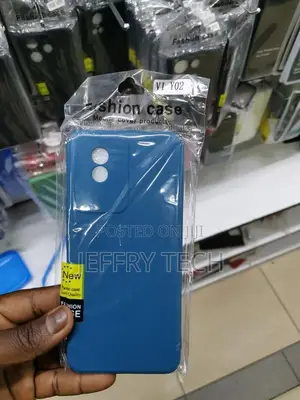 Black TPU Shell Cover for VIVO Y02 4G - Silicone Case