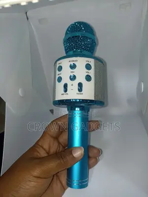 Wireless Karaoke Microphone Bluetooth Handheld Portable Spea