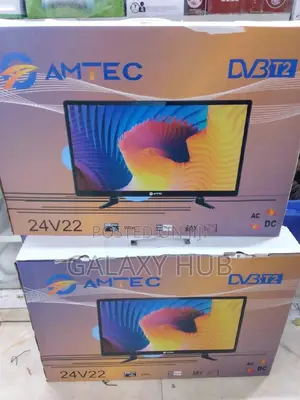 Amtec 24"Inches Digital Led Tv Ac/Dc - Black
