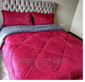 Maroon Velvet Duvet