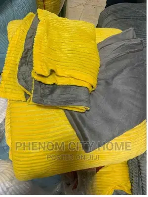 Yellow Velvet Duvet