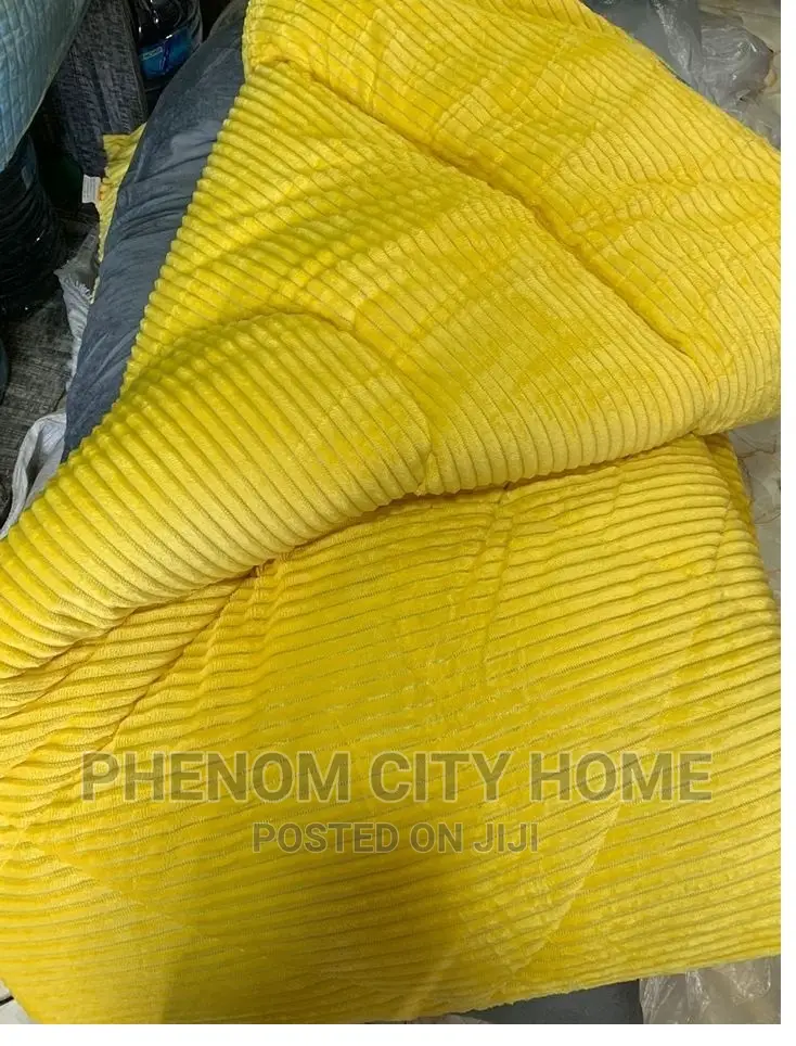 Yellow Velvet Duvet