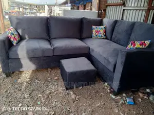 Grey Corner Seat Sofa