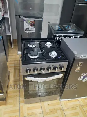Nunix Free Standing 4 Gas Burner Cooker With Gas Oven