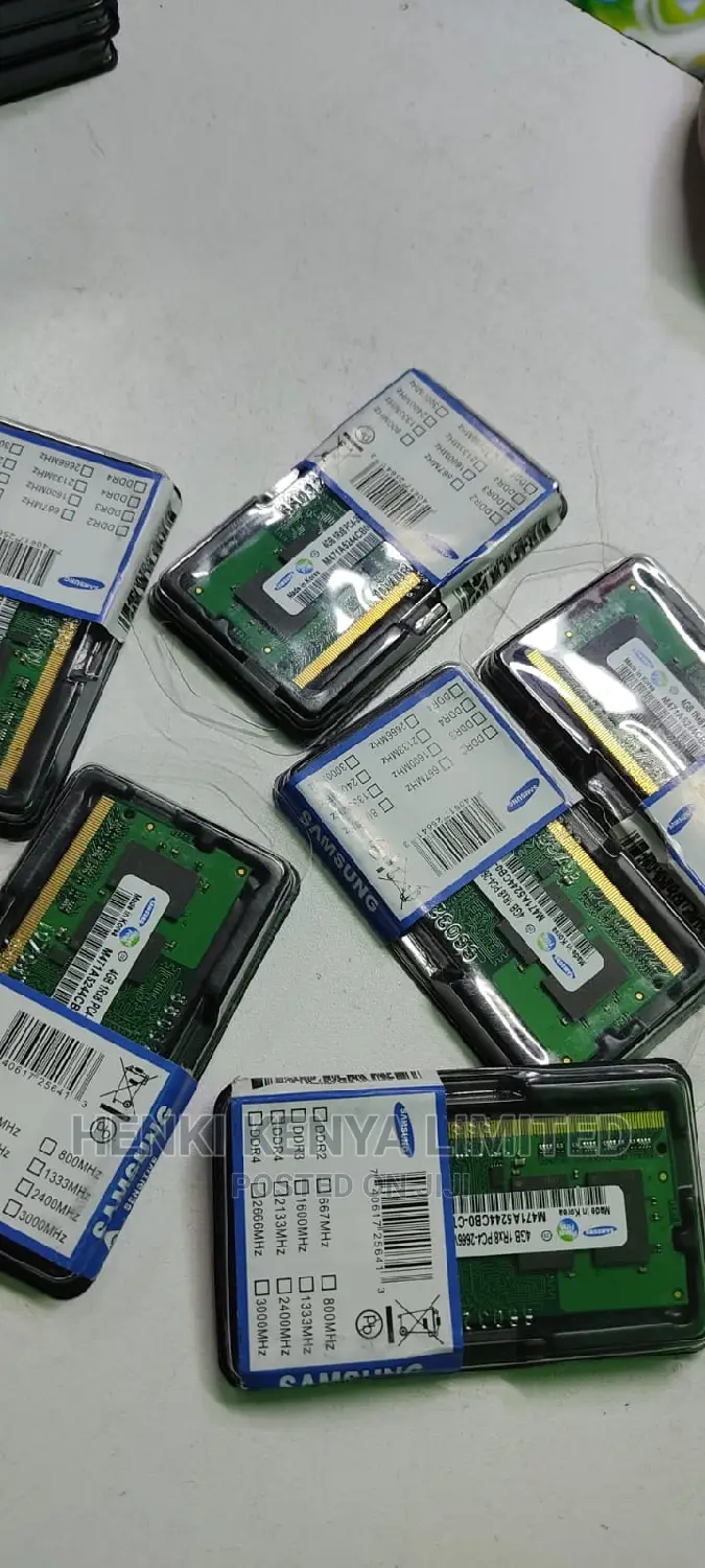 4gb Laptop Rams (New and Refurbished)