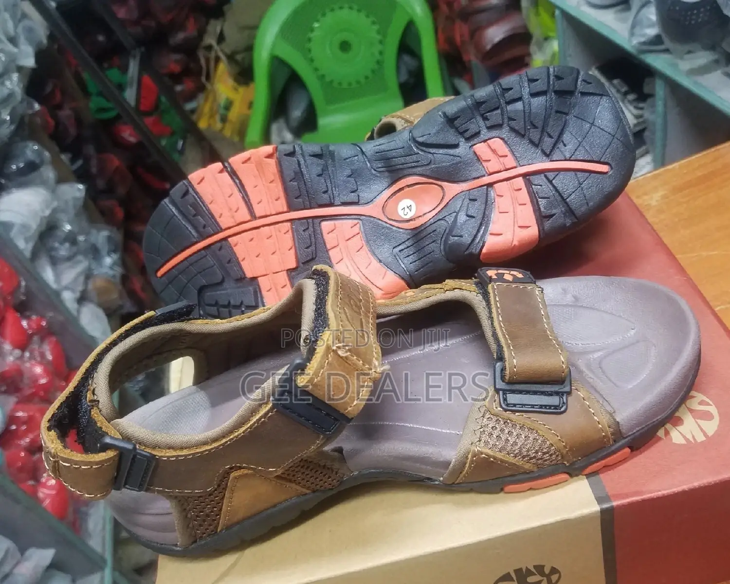 Men Open Shoes